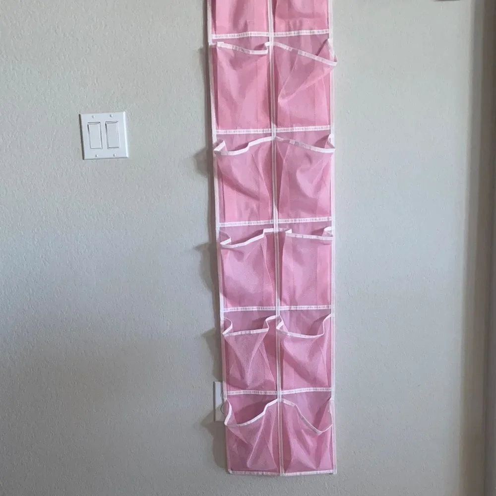Over the Door Shoe Organizer Hanging Shoe Rack Narrow Closet Storage Bags